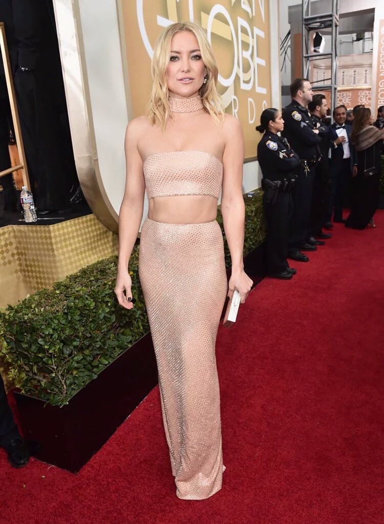 Kate Hudson in Michael Kors at the 2016 Golden Globes