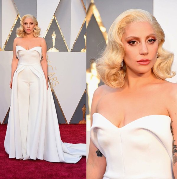 Lady Gaga Brandon Maxwell Oscars pantsuit - Stuart Says by Stuart