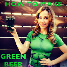 green beer on St. Patrick's Day