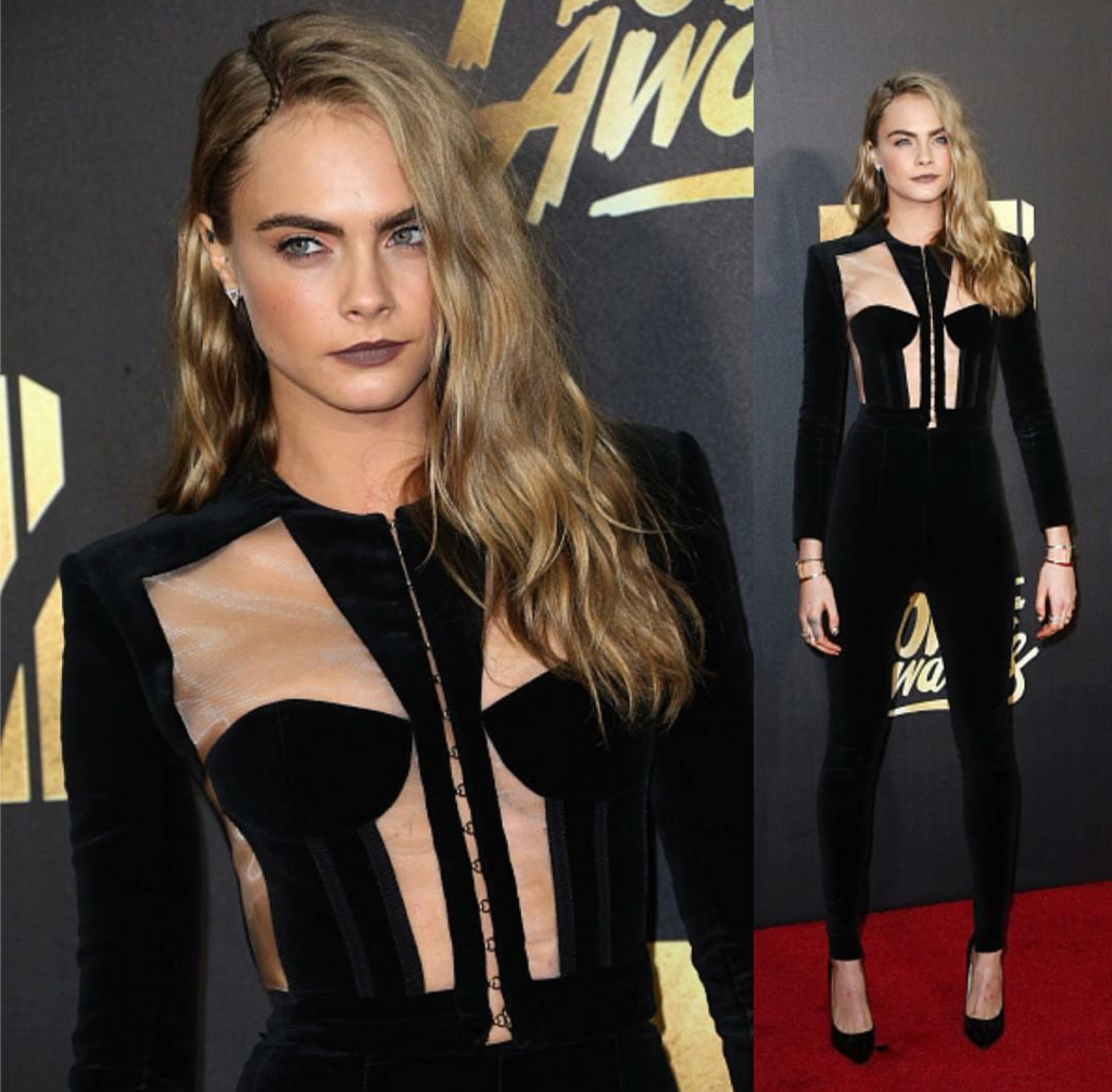 Cara Delevingne in Balmain MTV Movie Awards