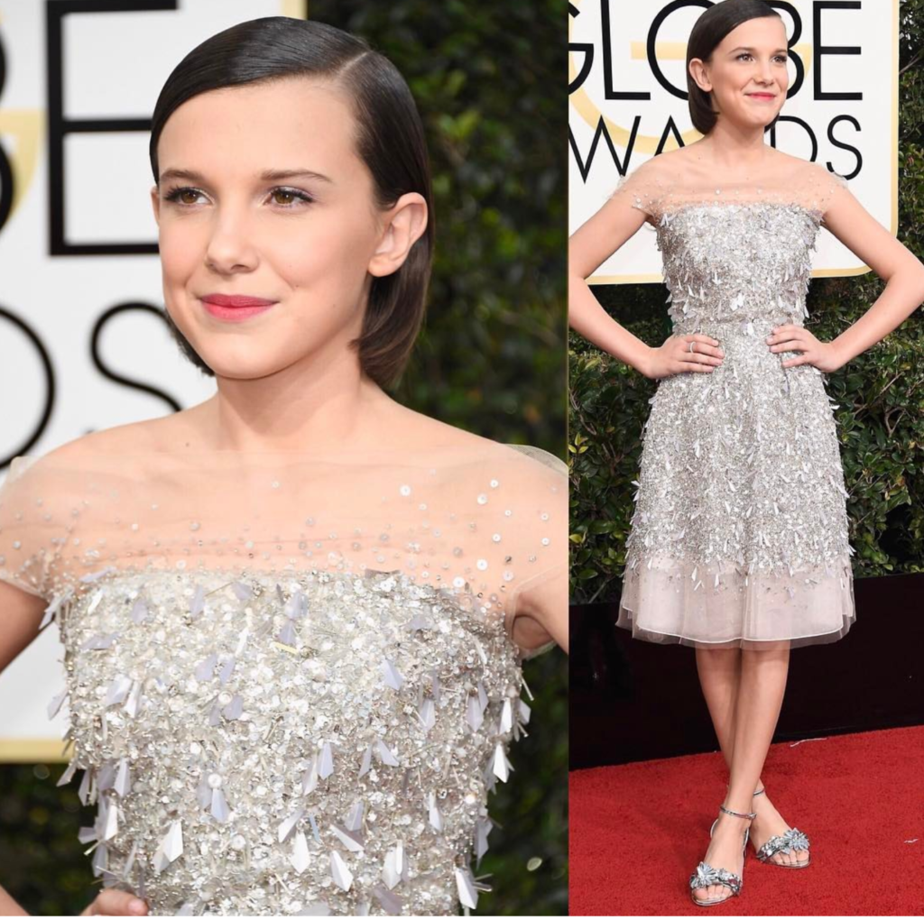 Millie Bobby Brown Golden Globes