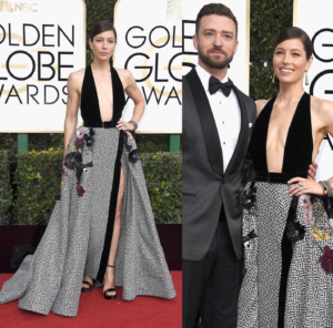 Jessica Biel Justin Timberlake Golden Globes
