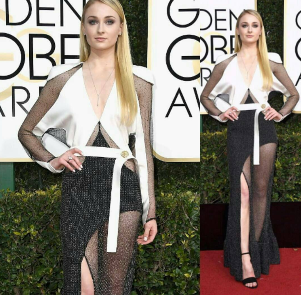 Sophie Turner Golden Globes