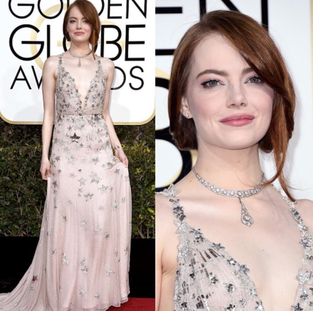 Emma Stone Golden Globes