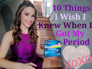 things i wish i knew when i got my period