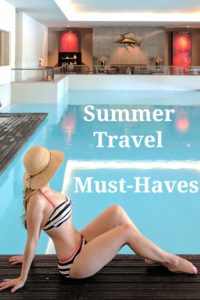 With the temperatures hotter than ever, us gals have to go the extra mile to stay cool and still look fabulous on our end of summer vacations. Here are my summer travel must-haves: