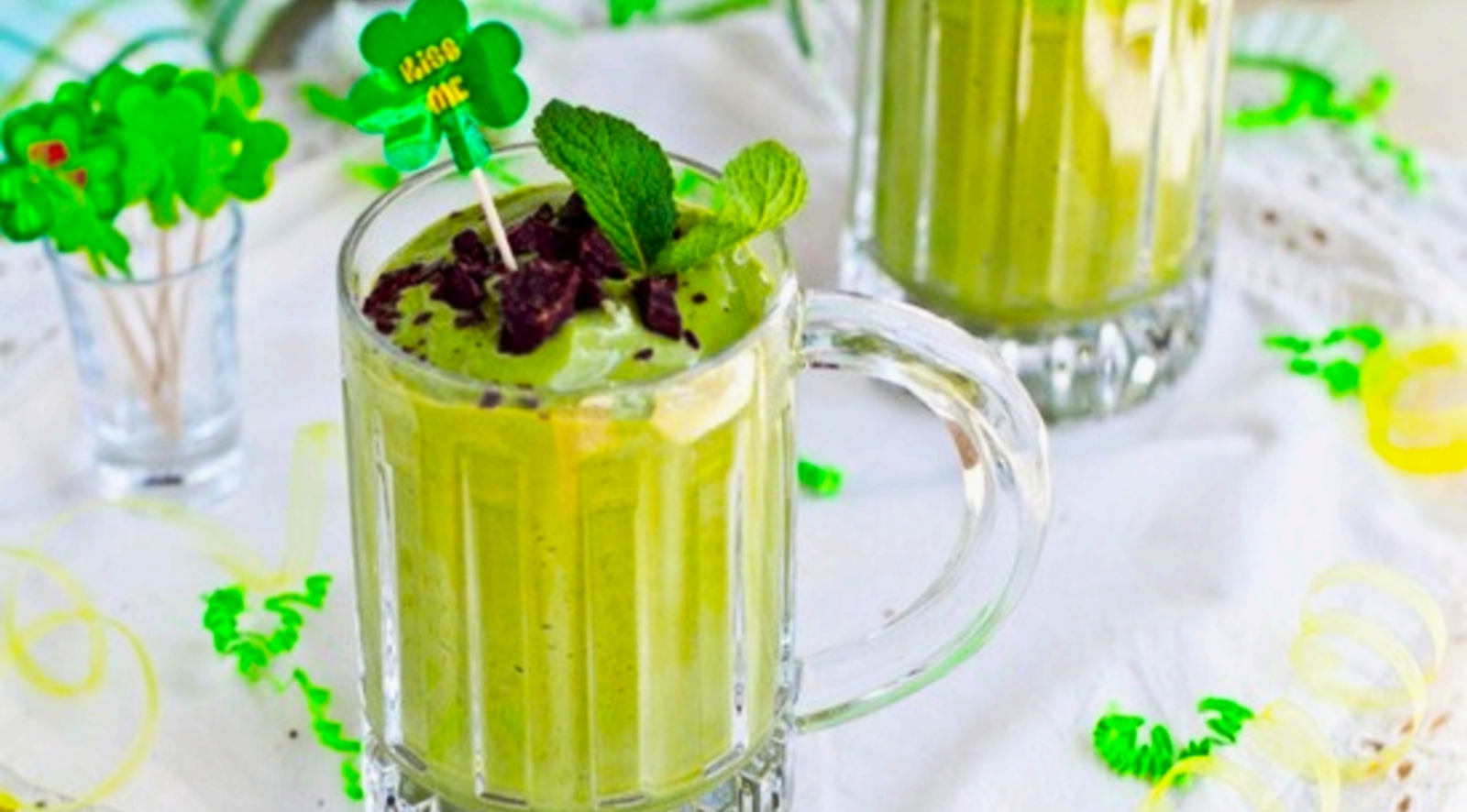 3 Green Non-Alcoholic Drinks for St. Patrick’s Day