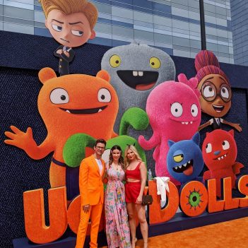 Stuart Brazell Live on the Red Carpet at the Ugly Dolls Premiere in Los Angeles