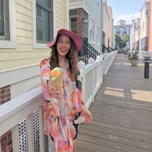 woman-holding-ice-cream-cone