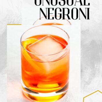 How to make the Unusual Negroni