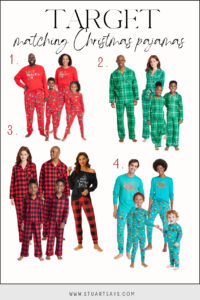 Target Matching Holiday Pajamas
