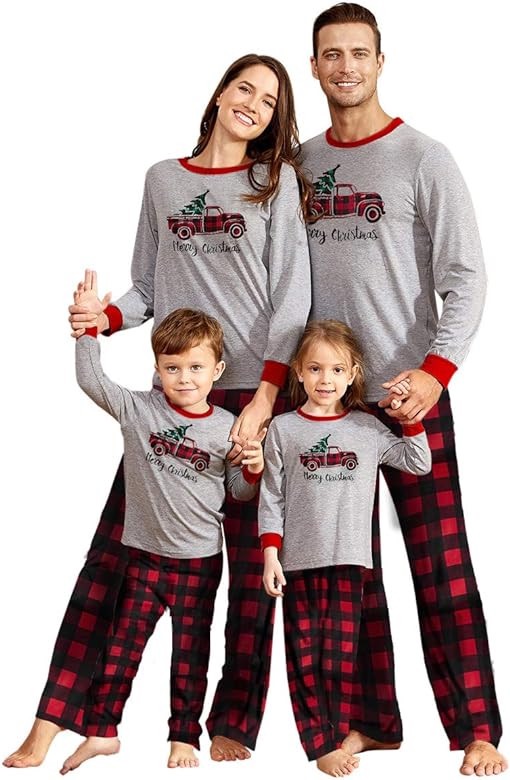 merry christmas matching holiday pajamas