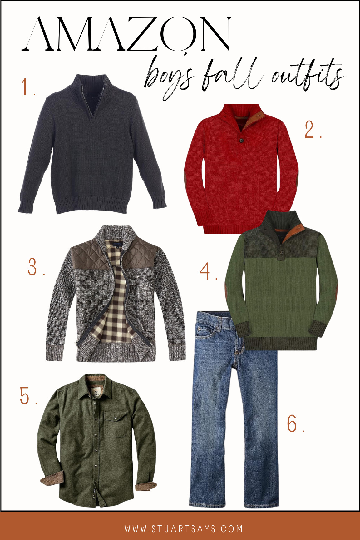 Fall Outfit Ideas For Boys - Family Photo Outfits For Kids