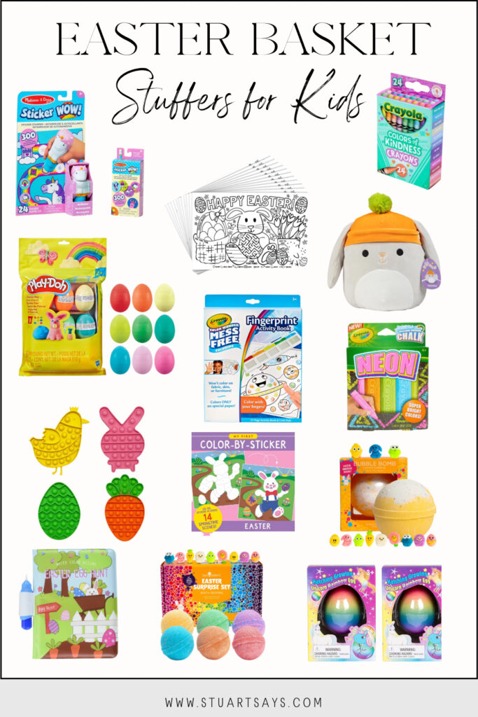 Easter basket stuffer ideas for kids