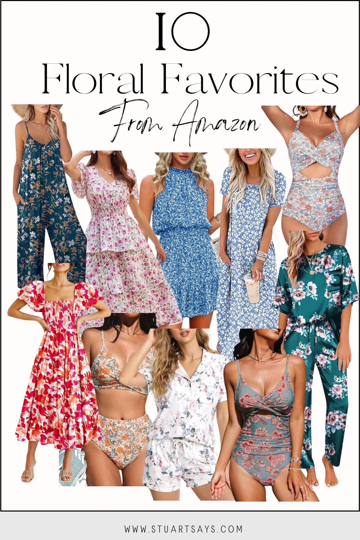 10 Favorite Floral Fashion Finds From Amazon