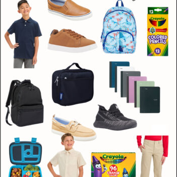 BACK TO SCHOOL ESSENTIALS FROM TARGET