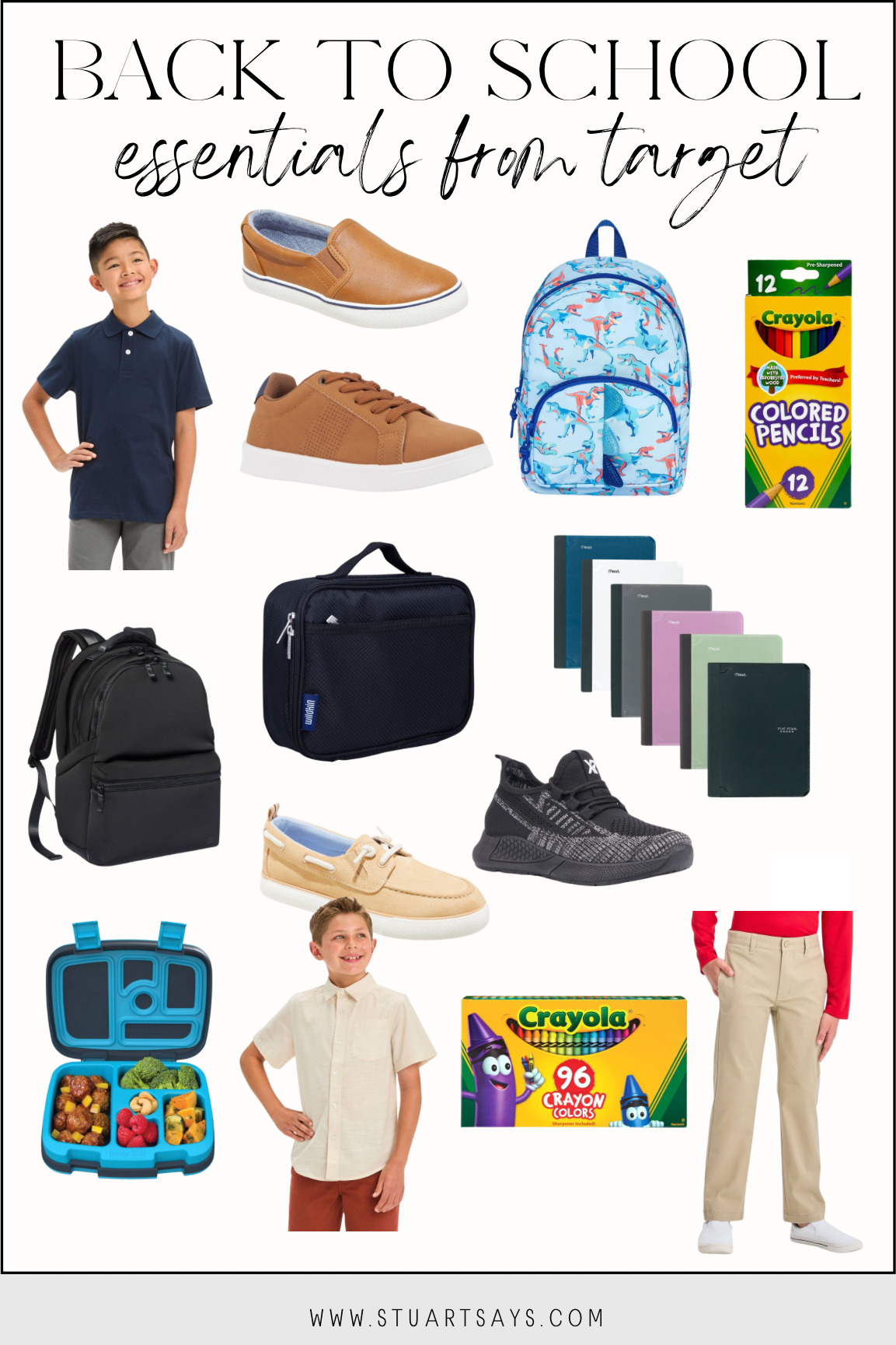 BACK TO SCHOOL ESSENTIALS FROM TARGET