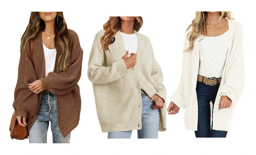 Cardigans for fall 2024