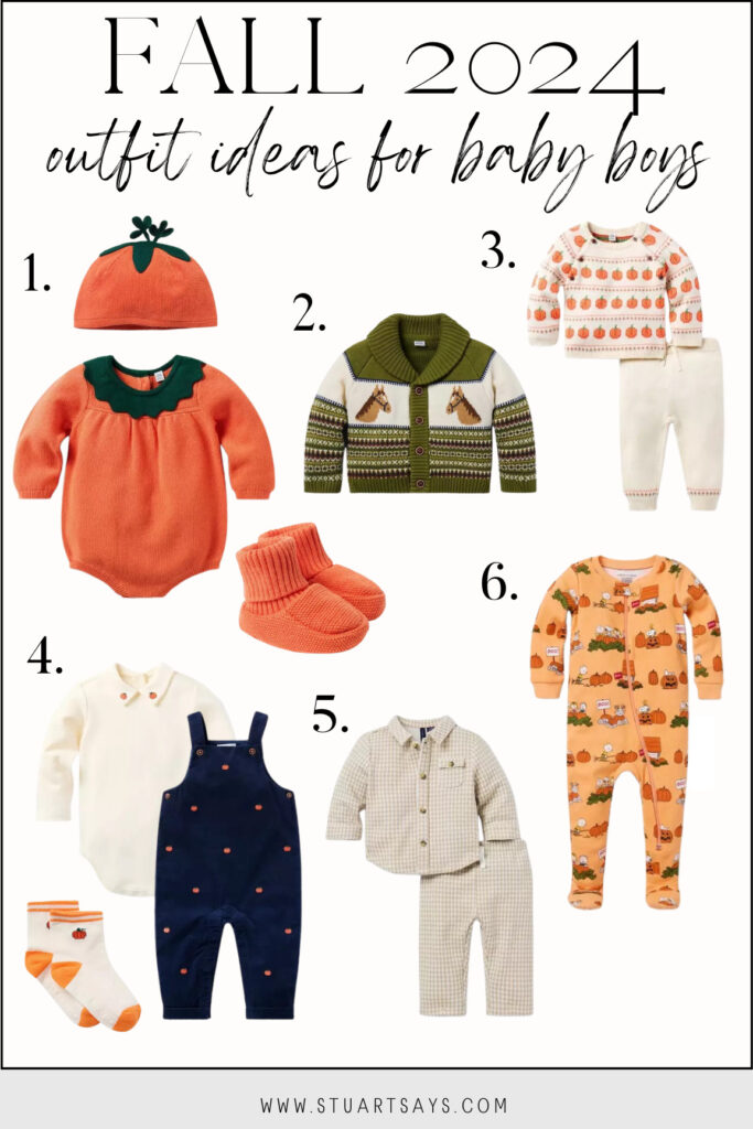 Fall pumpkin patch outfit ideas for boys 