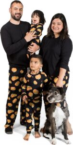 Matching Halloween pajamas for the whole family 