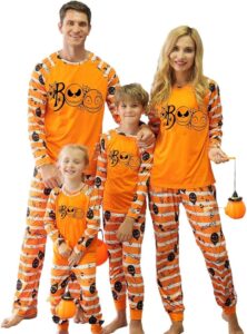 Matching Halloween pajamas for the whole family 