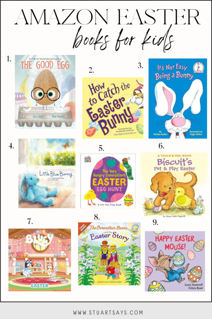 Favorite Easter books for kids from Amazon 