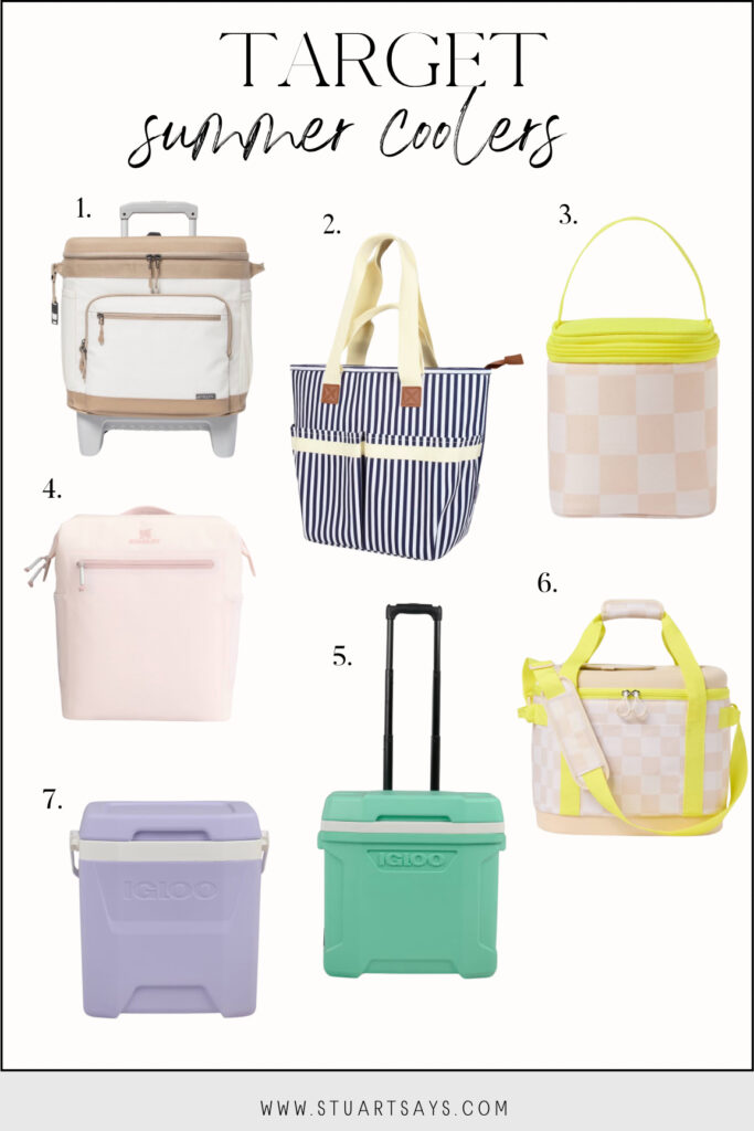 Summer coolers from target 