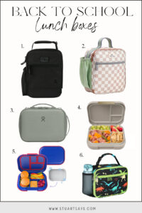 Back to school lunchboxes