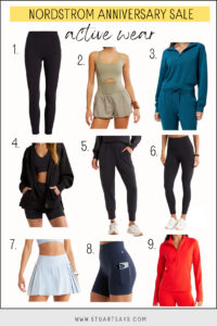 Nordstrom anniversary sale active wear finds