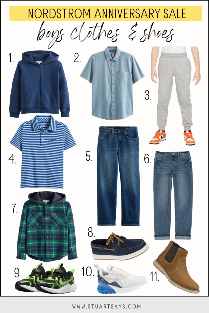 Boys fashion finds from the Nordstrom anniversary sale 