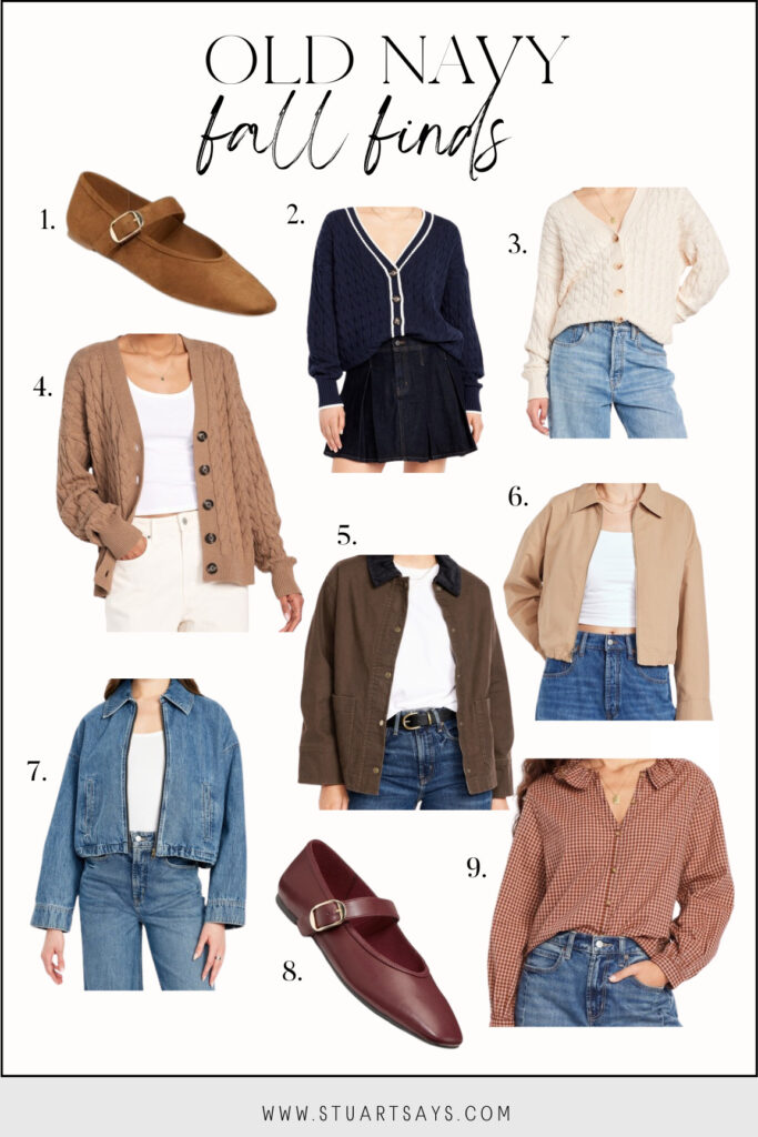 Old Navy fall fashion finds