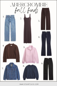 Abercrombie fall fashion finds
