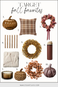Fall home decor finds from Target