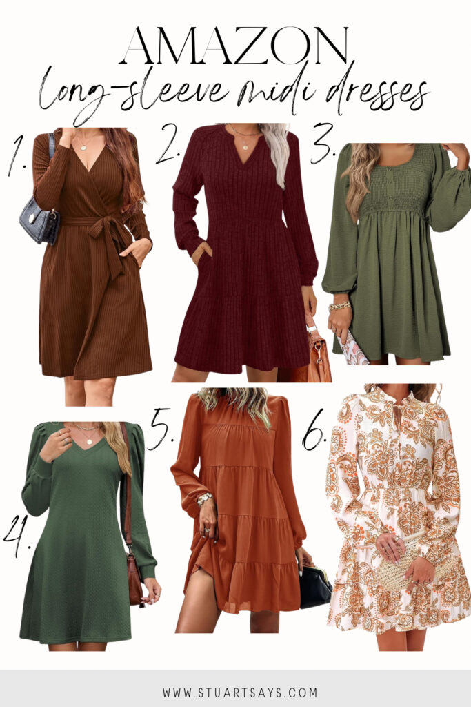 Amazon dresses for fall 2025