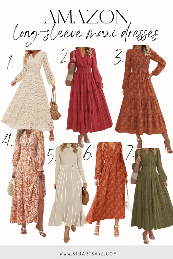 Amazon dresses for fall 2025