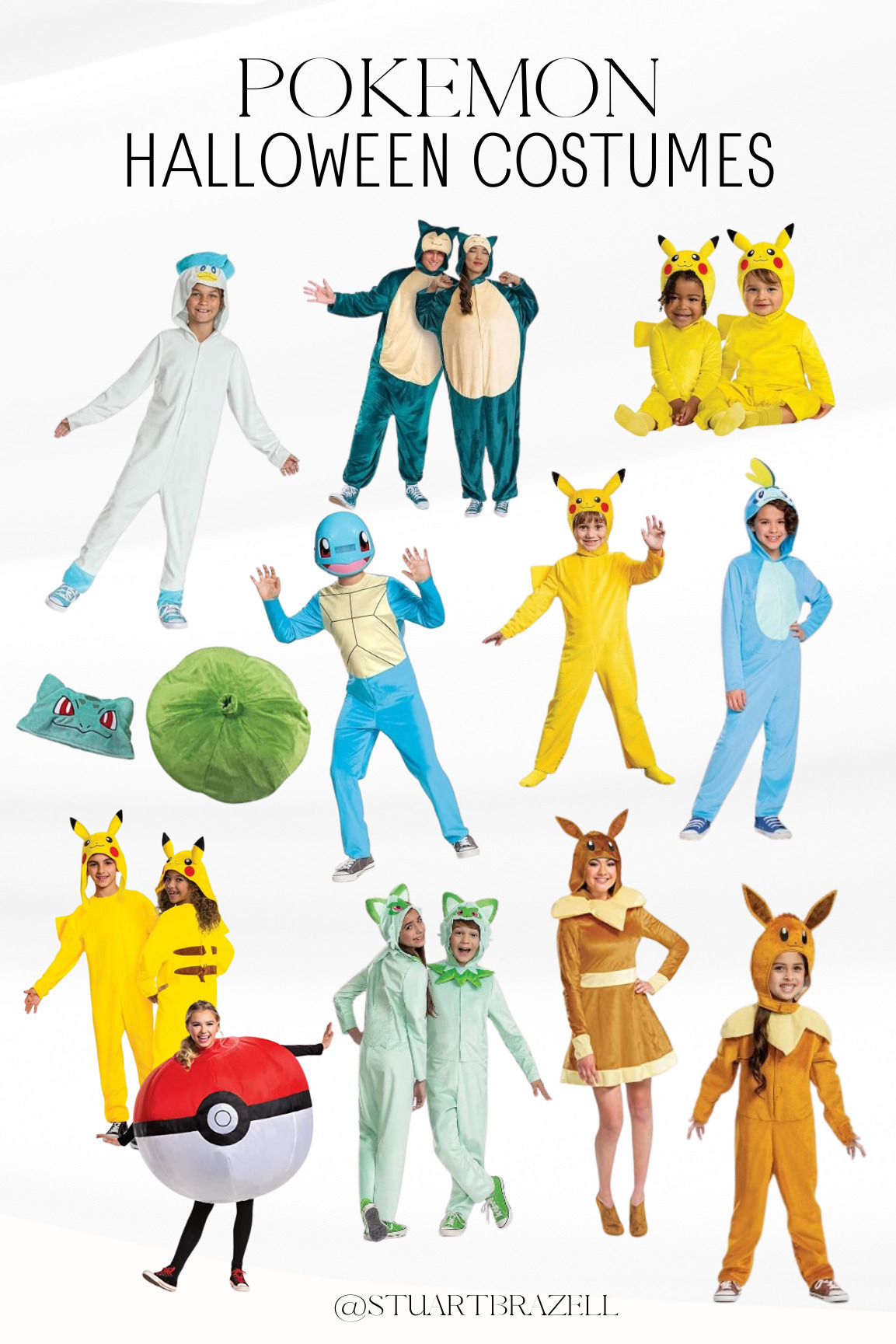 The Ultimate Guide to Pokémon Family Costumes