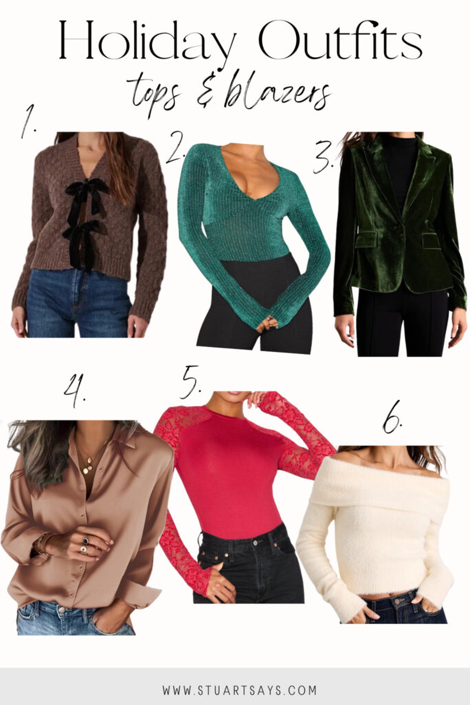 Holiday tops for 2025