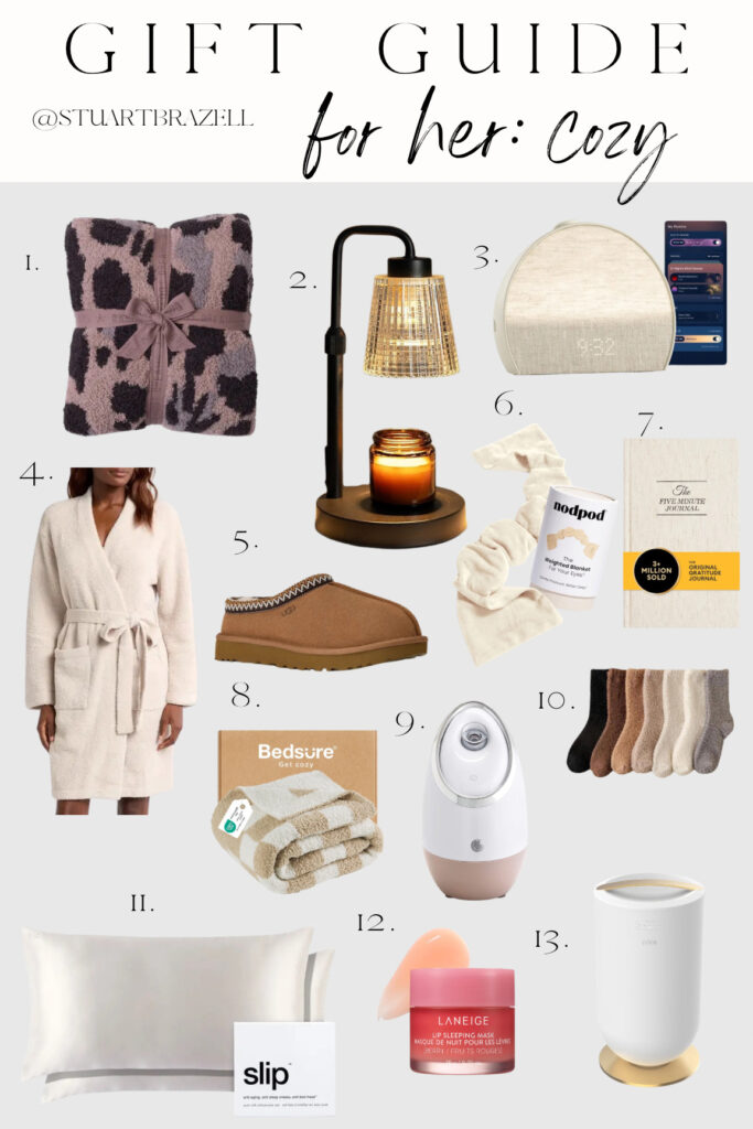 Cozy gift ideas for her 