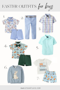 Amazon Easter outfits for boys