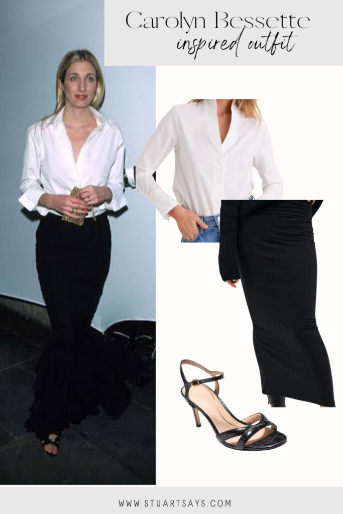 Carolyn Bessette outfit inspo