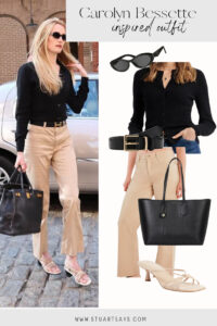 Carolyn Bessette fashion inspo