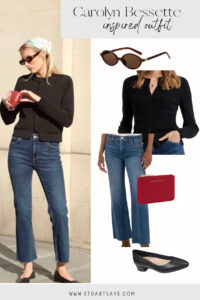 Carolyn Bessette fashion inspo