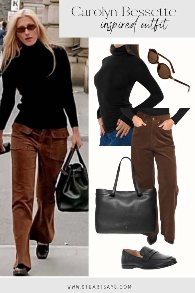 Carolyn Bessette fashion inspo