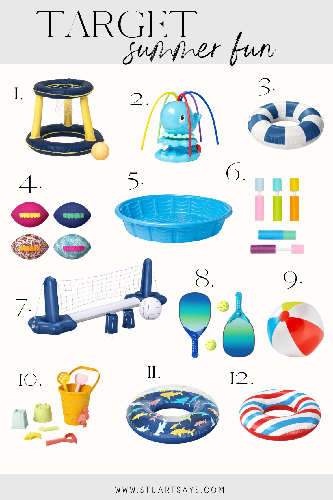 Summer Essentials For Kids