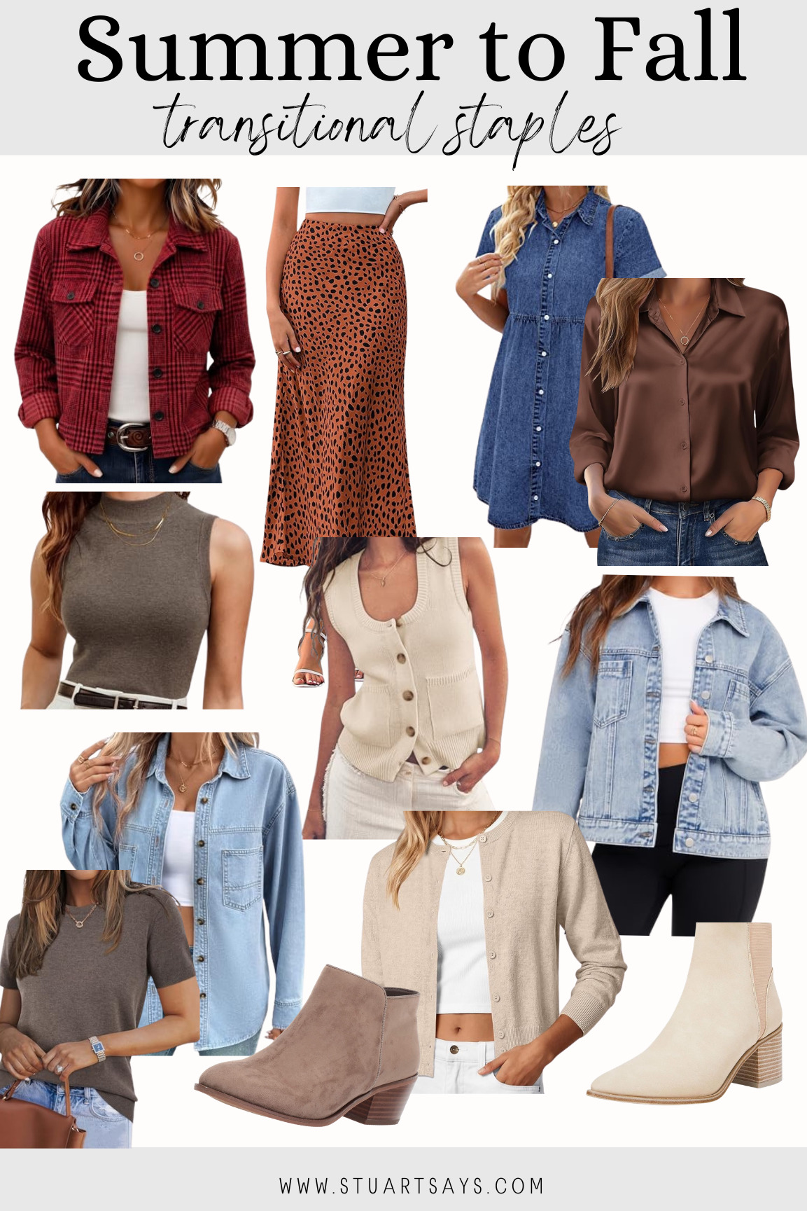 Summer to Fall Transitional Wardrobe Staples You Need Right Now